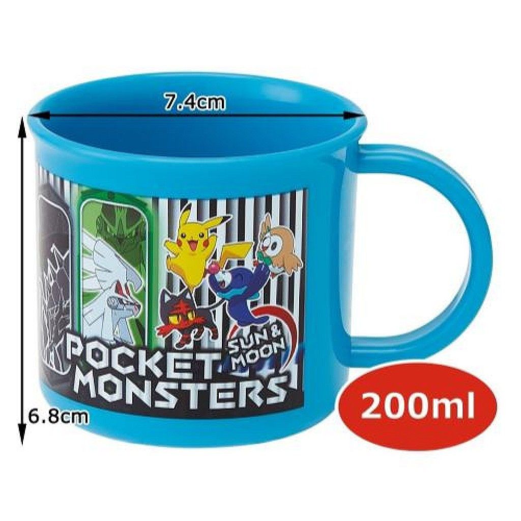 07_04_神奇寶貝 精靈寶可夢 Pokémon 皮卡丘 塑膠水杯(KE4A_200ML) 日本製 4973307394065.jpg