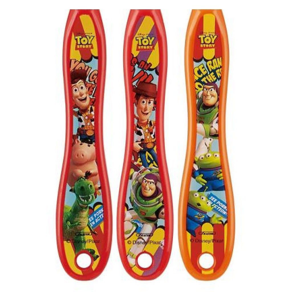 15_02迪士尼 Disney 玩具總動員 3入兒童用牙刷附蓋(TB5T_3-5歲_Step2) 4973307306556.jpg