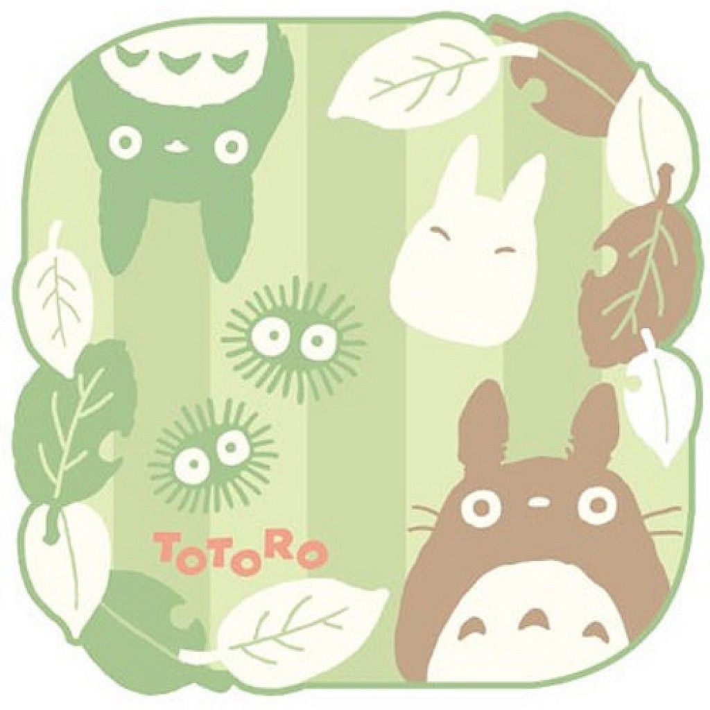 22_宮崎駿 龍貓 TOTORO 小方巾 毛巾(葉子25X25CM) 4992272648966.jpg