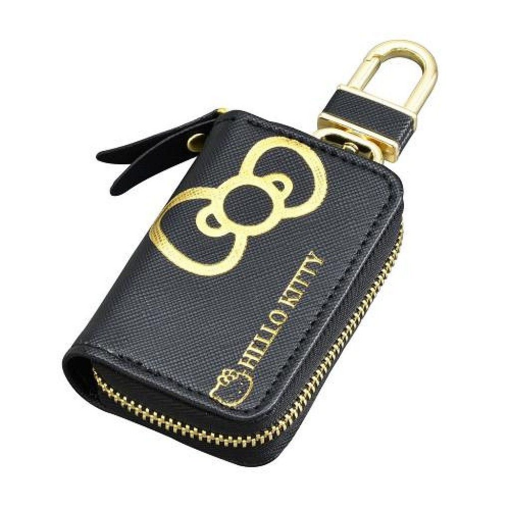 38_01凱蒂貓 HELLO KITTY 車用搖控器鑰匙包(B&G) 4905339866234.jpg