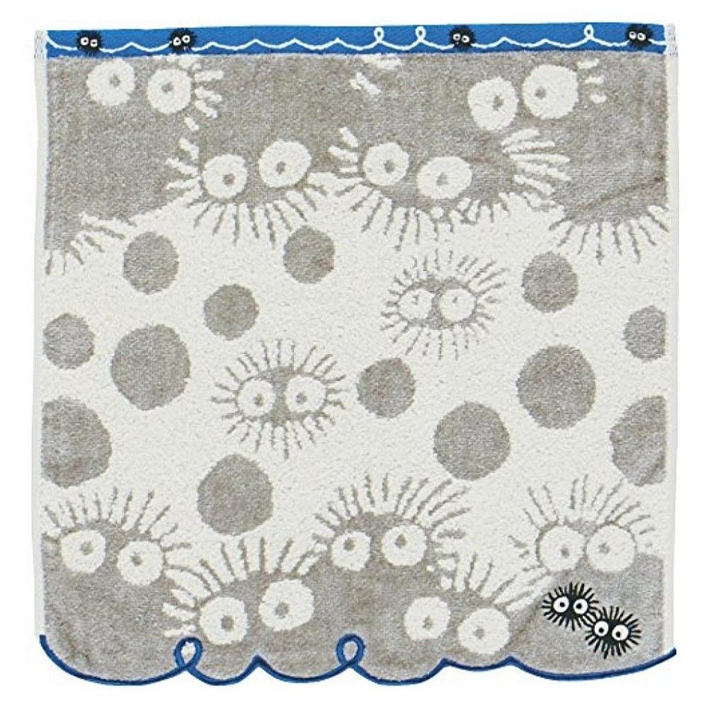 34宮崎駿 龍貓 TOTORO 小煤灰 方巾 毛巾.jpg