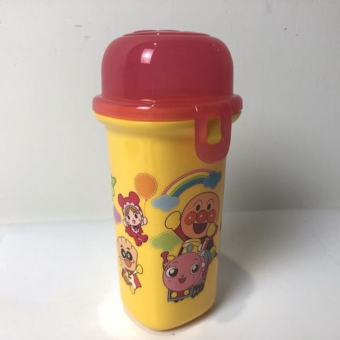 36_01麵包超人 ANPANMAN 零食攜帶盒(黃紅蓋彩虹) 日本製.jpg