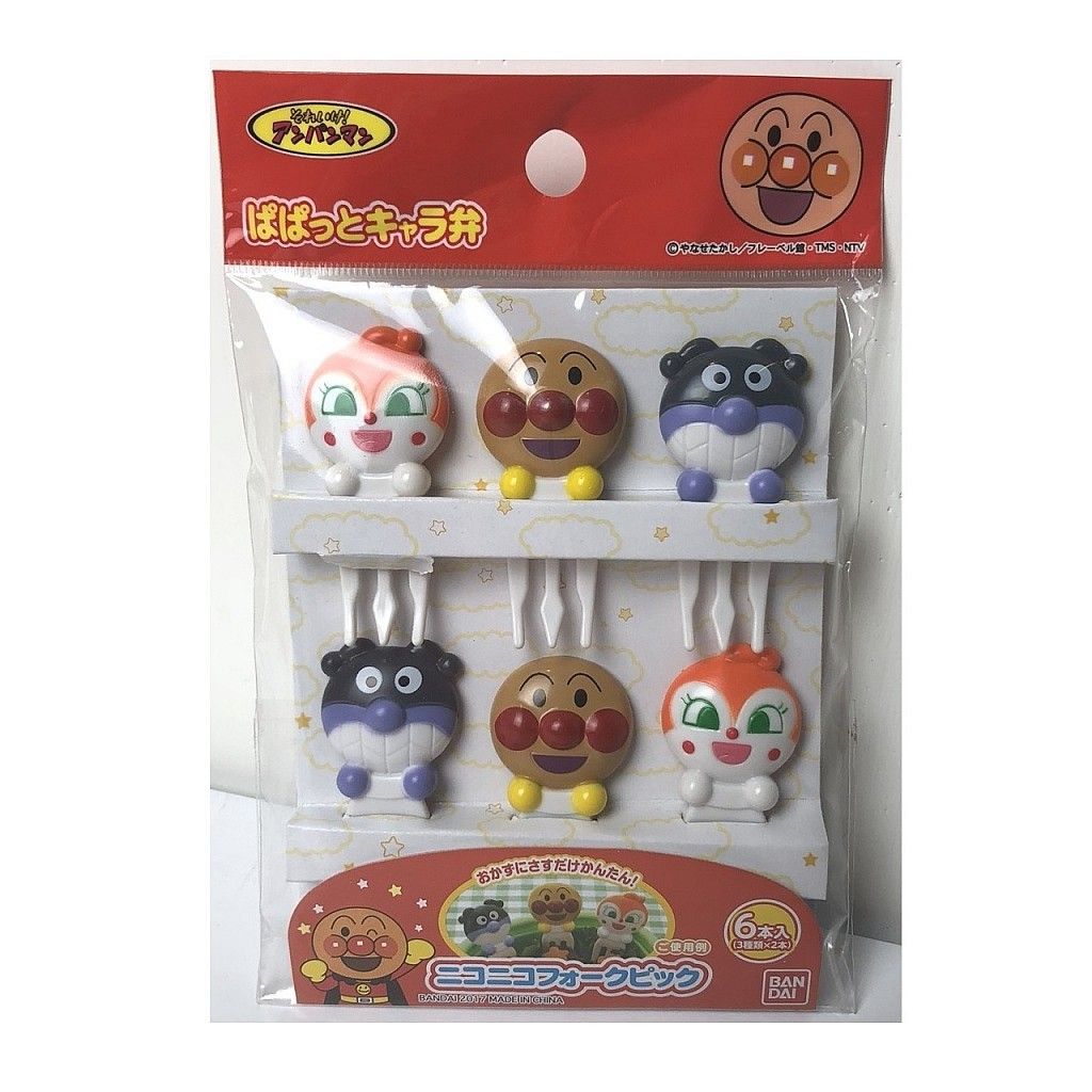 42麵包超人 ANPANMAN 食物叉 水果叉(6入).jpg