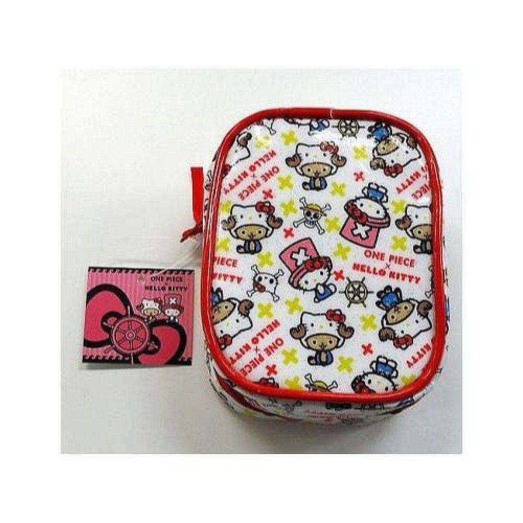 22_(特價)凱蒂貓 HELLO KITTY ×海賊王喬巴 亮皮收納包(白色).jpg