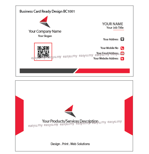 Online Printing Ready Design Business card