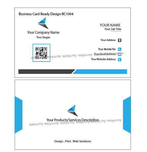 Selangor Online Print Business card