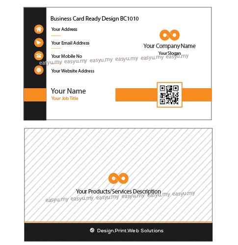Online Print Business card Klang 吧生印名片