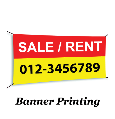 Banner Printing Cetak Kain Rendang Sepanduk Online