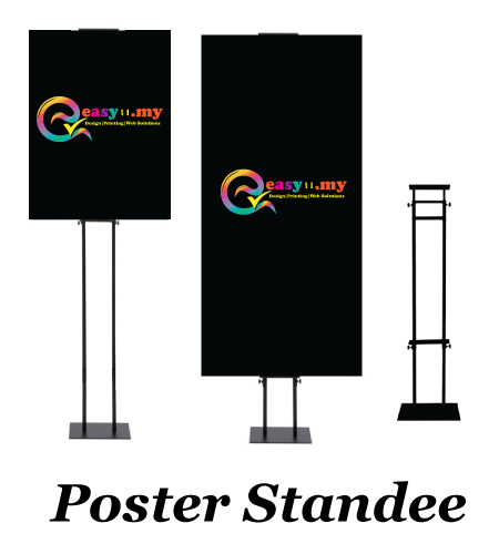 Poster Standee Foam Board Display Stand