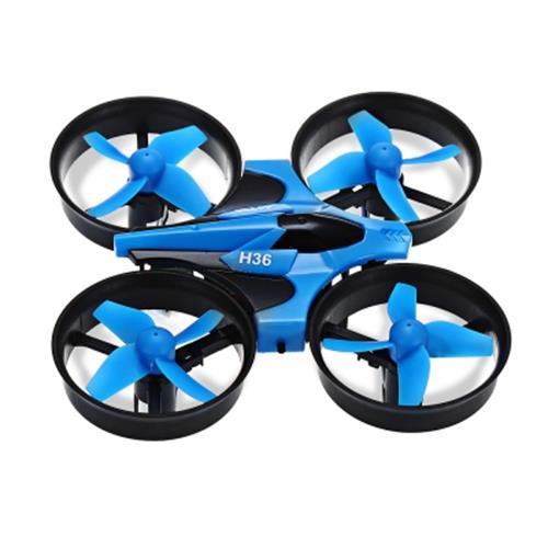 JJRC H36 MINI 2.4GHZ 4CH 6 AXIS GYRO RC QUADCOPTER WITH HEADLESS MODE / SPEED SWITCH (BLUE)