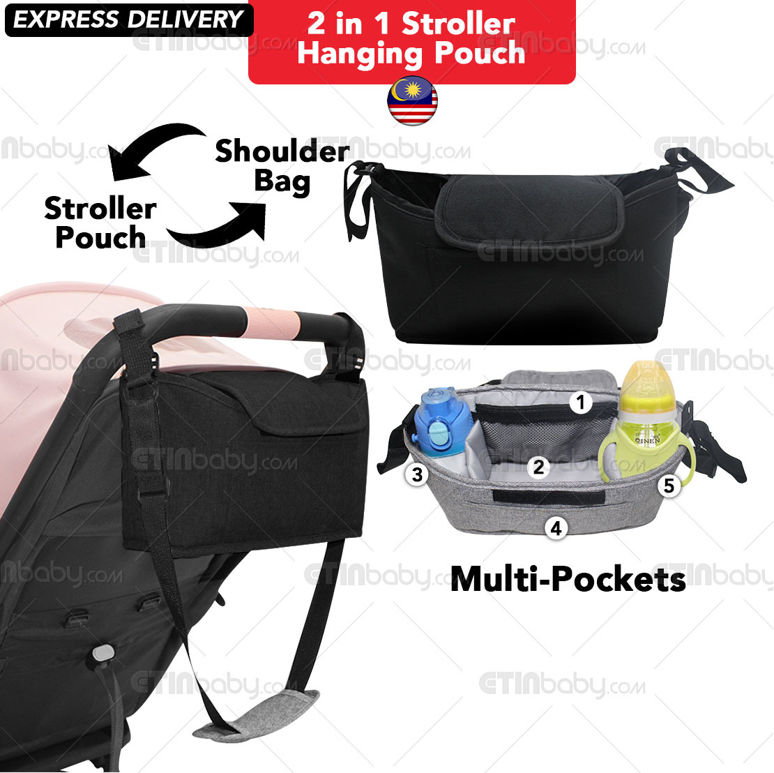 pouch stroller