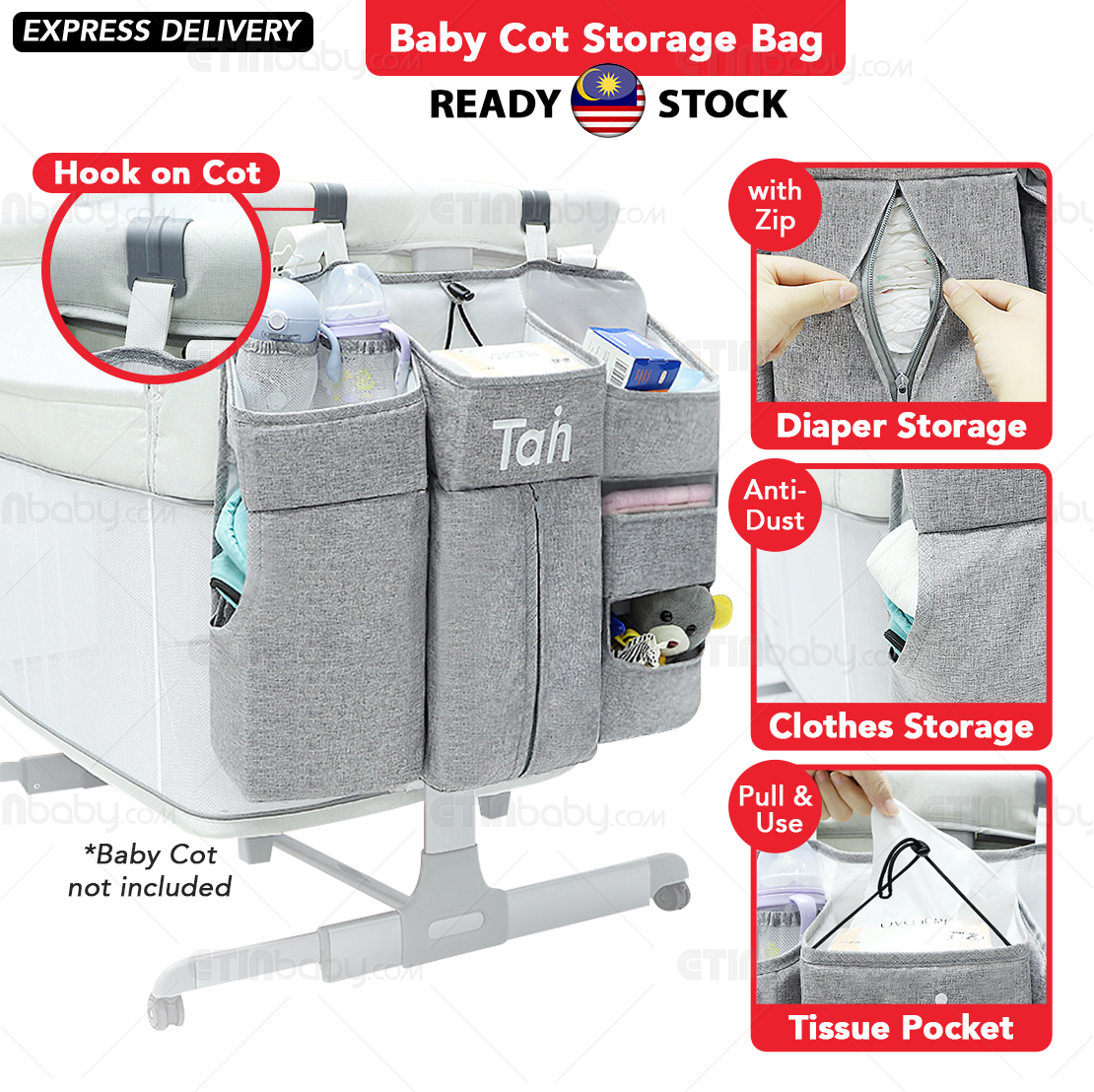 cot storage bag