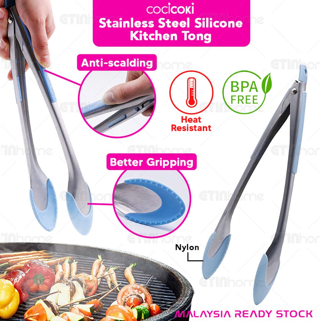 Stainless Steel Silicone Kitchen Tong SKU Blue copy.jpg
