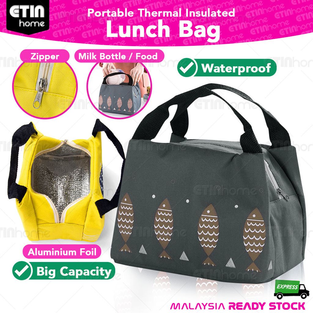 SKU Portable Thermal Insulated Lunch Bag Small Dark Grey Copy.jpg