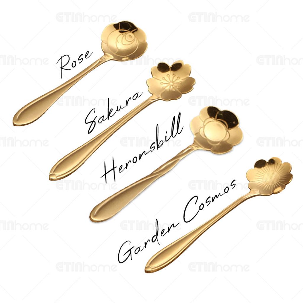 Golden Floral-Shaped Spoon 05.jpg