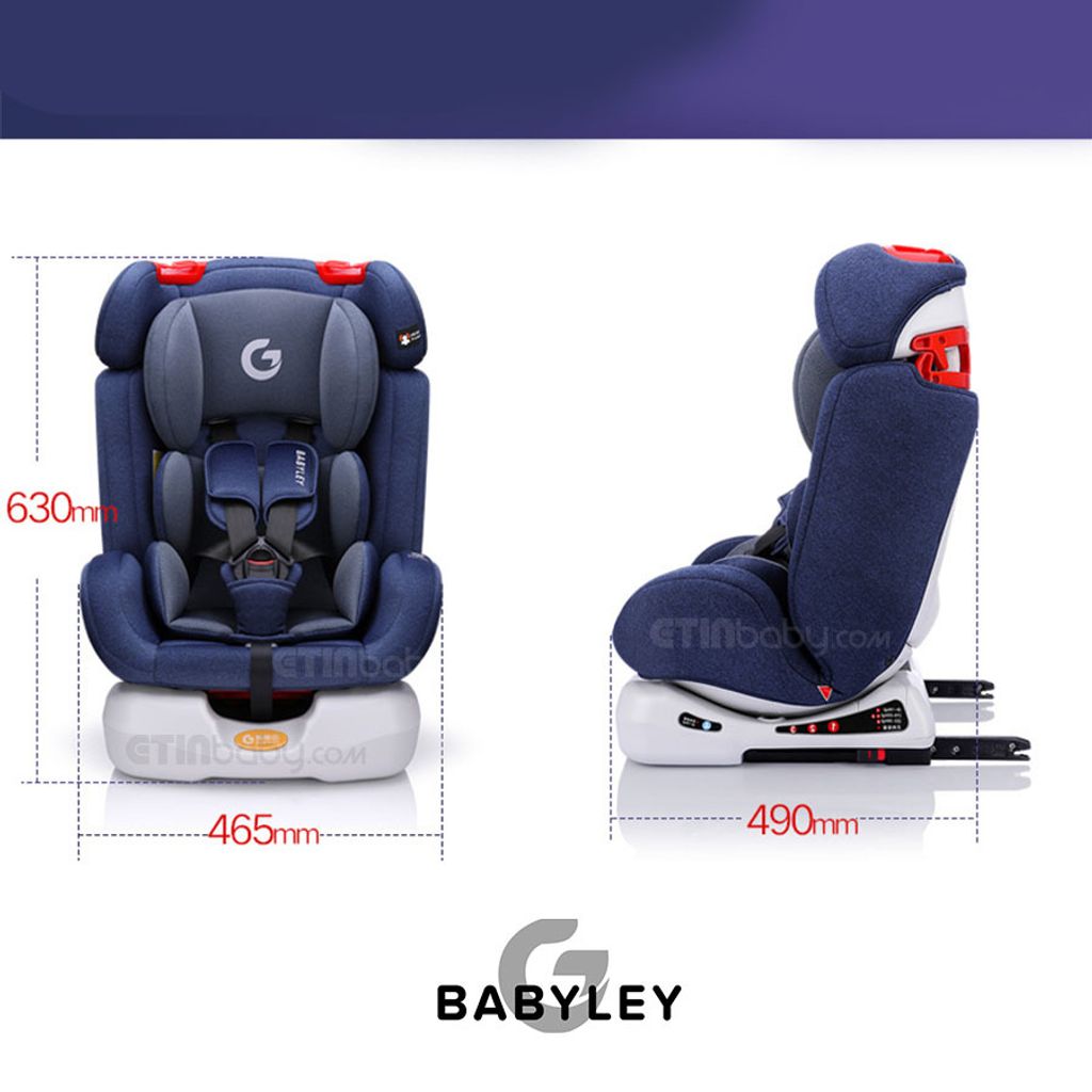 Babyley Convertible Car Seat with Isofix & Latch 10.jpg
