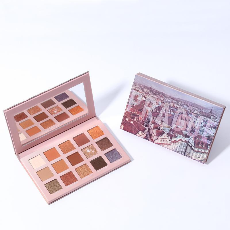 FOCALLURE 15 Colors PRAGUE "GO TRAVEL" Eyeshadow Palette