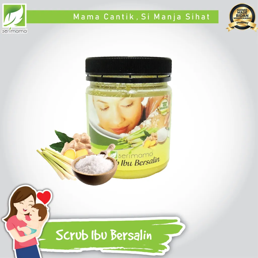 Scrub Ibu Bersalin Serimama Serimama Set Berpantang