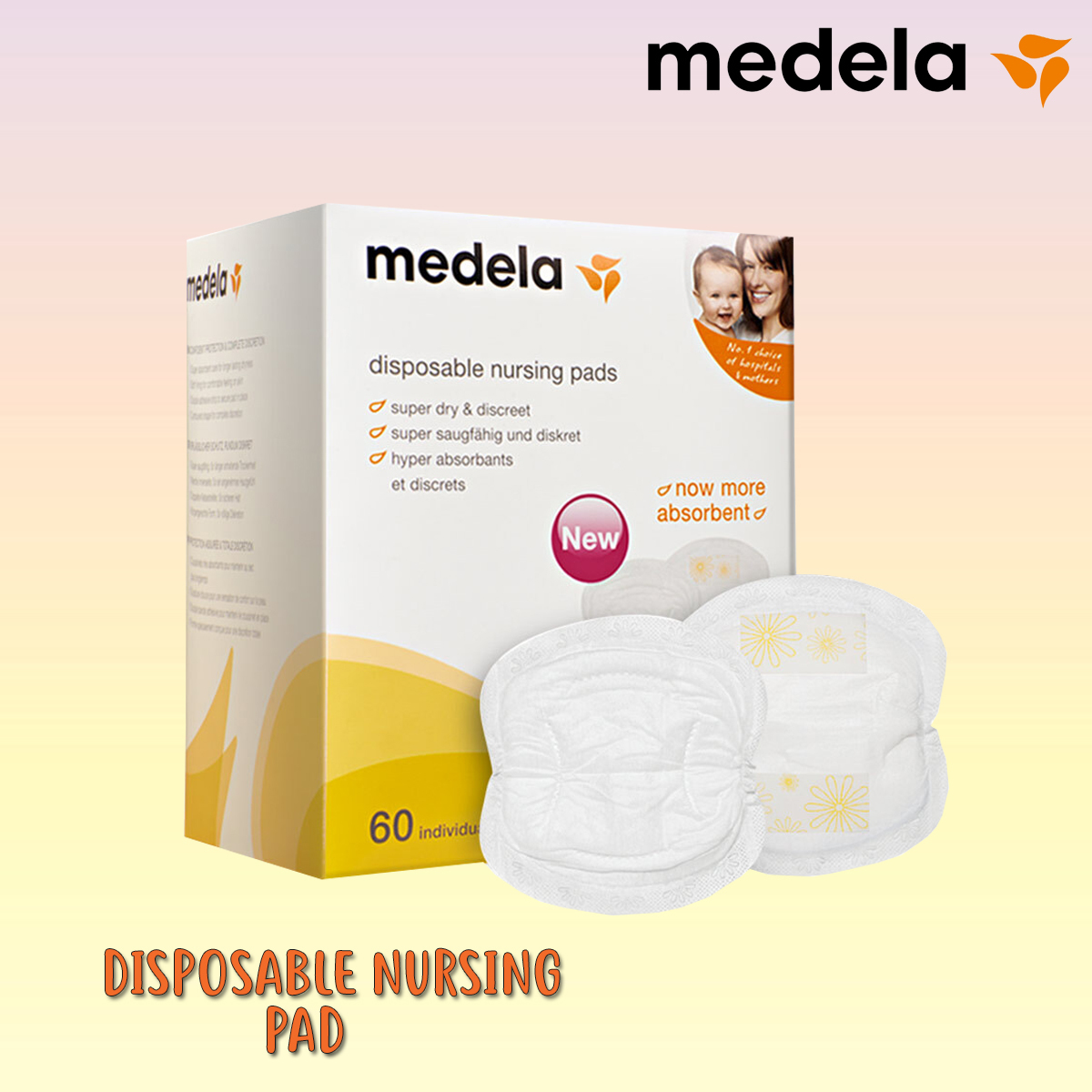 Disposable Nursing Pad Medela – SERIMAMA SET BERPANTANG