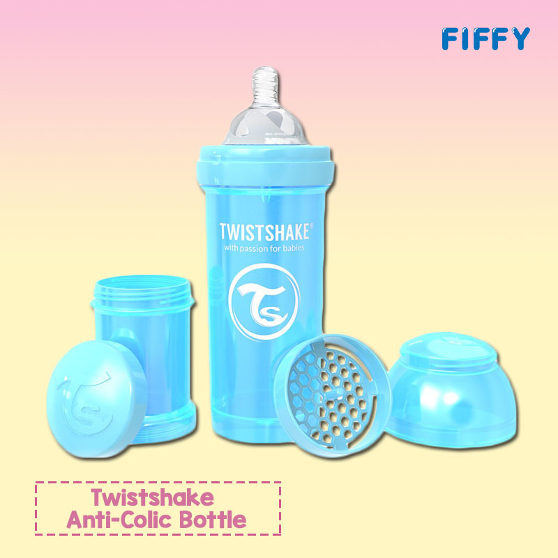 PREMIUM] M (2+m) Wide Neck Anti-Colic Fiffy Twistshake Anti-Colic Bottle –  SERIMAMA SET BERPANTANG