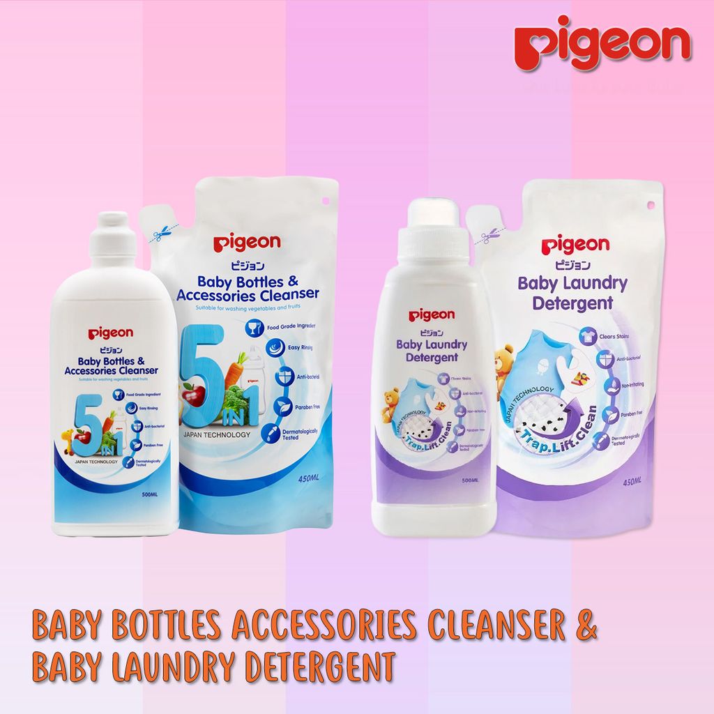 Pigeon Baby Bottles and Accessories Cleanser & Laundry Detergent Cover Photo.jpg