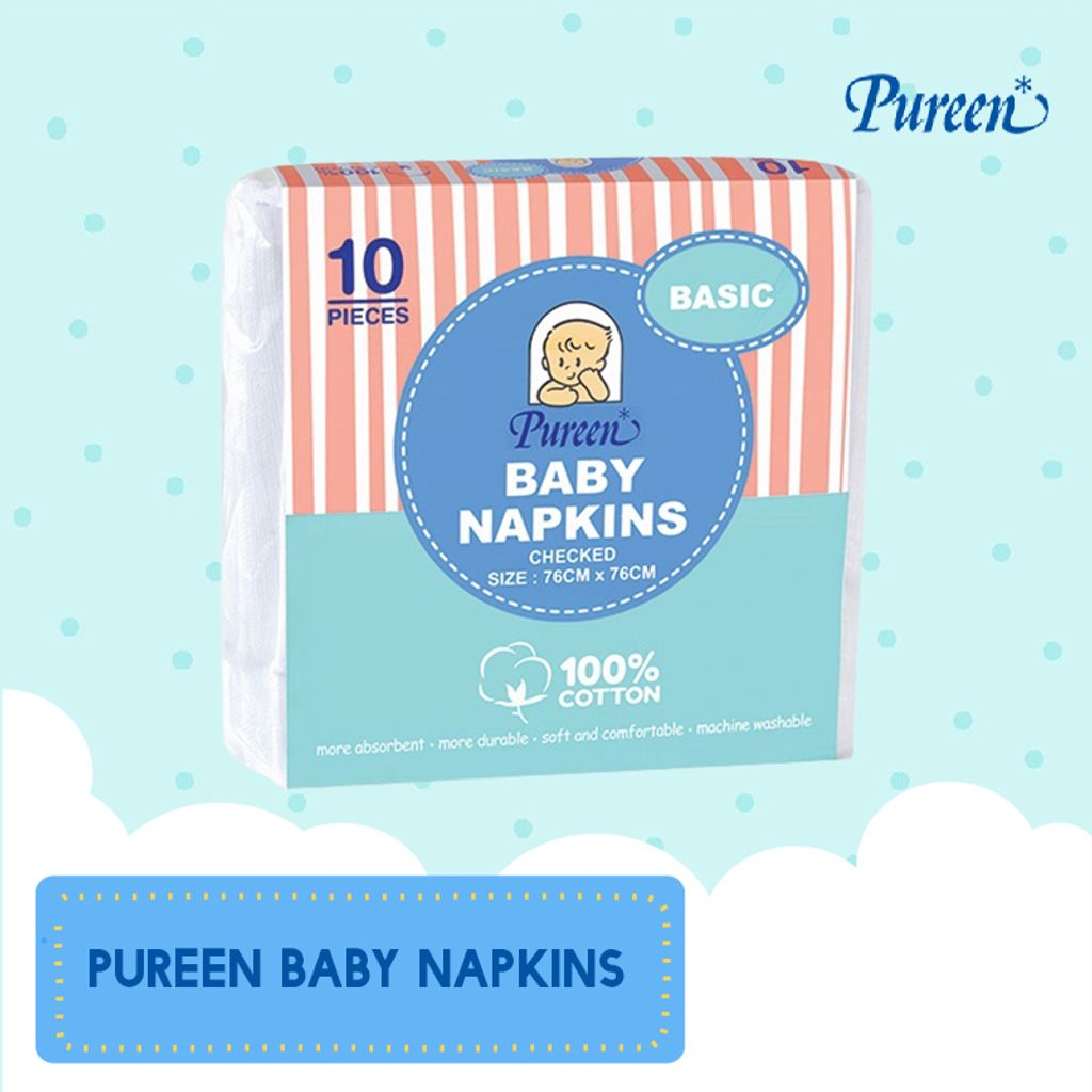 BABY NAPKIS PUREEN