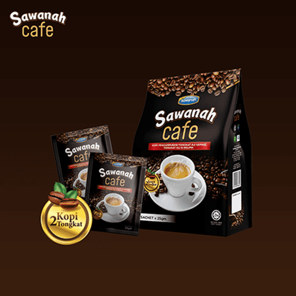 SAWANAH KOPI - POUCH BAG (15 sachet x 25g)