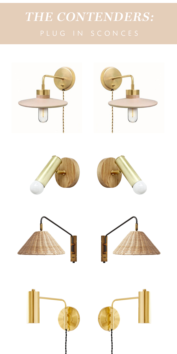 the plug-in sconces we love for our bedroom makeover | coco kelley