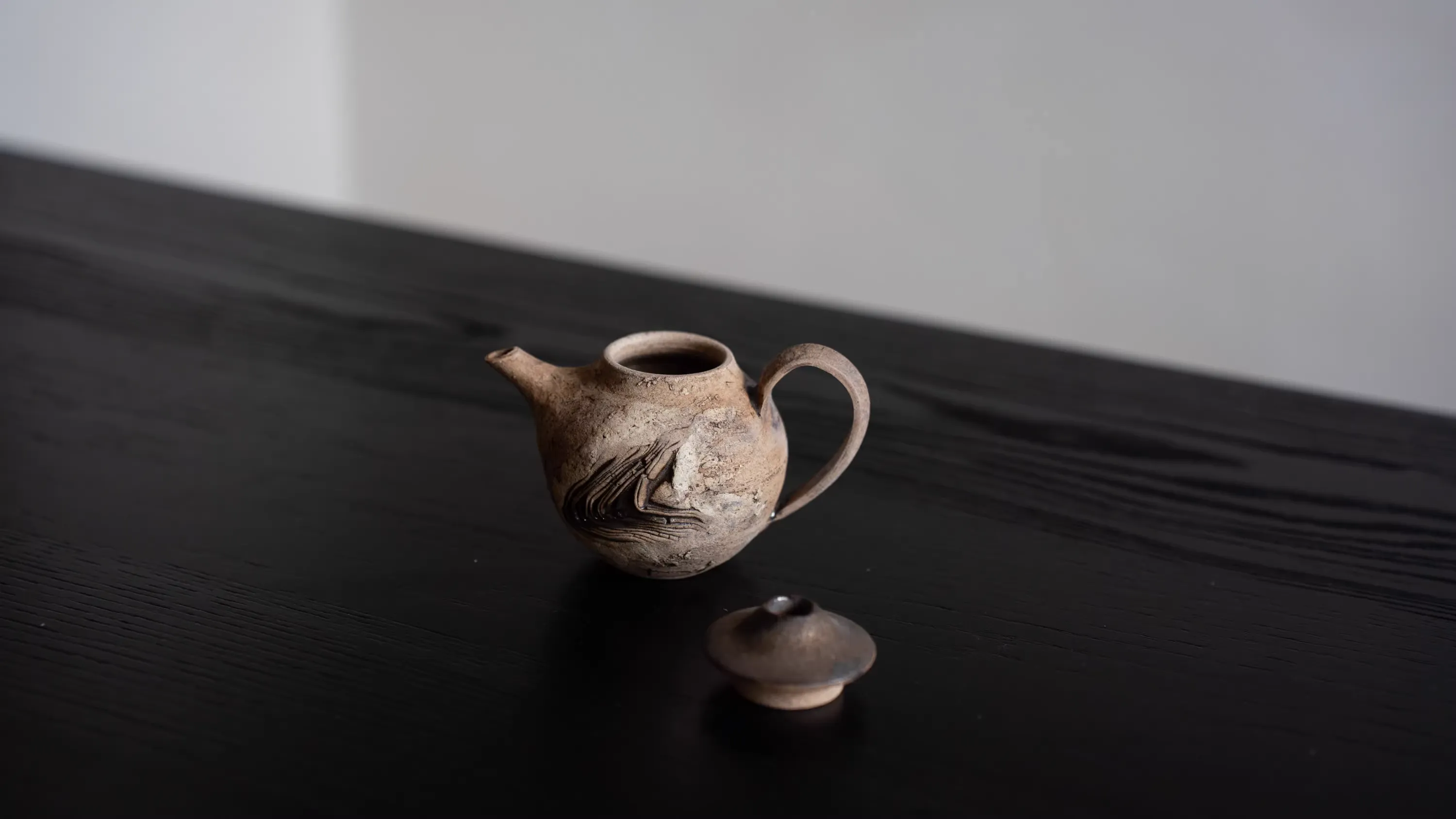 日本陶藝作家泉田之也手作積層茶壺陶– okinishop