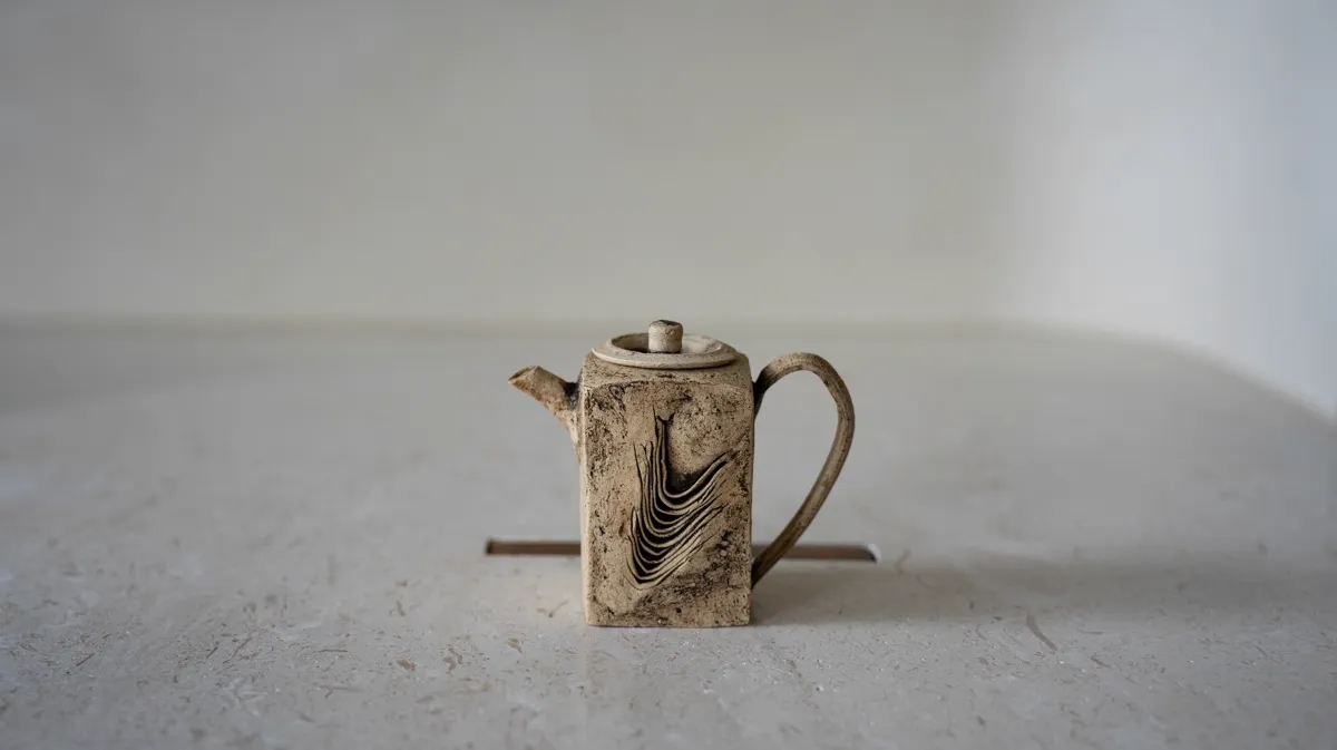日本陶藝作家泉田之也手作積層茶壺陶– okinishop