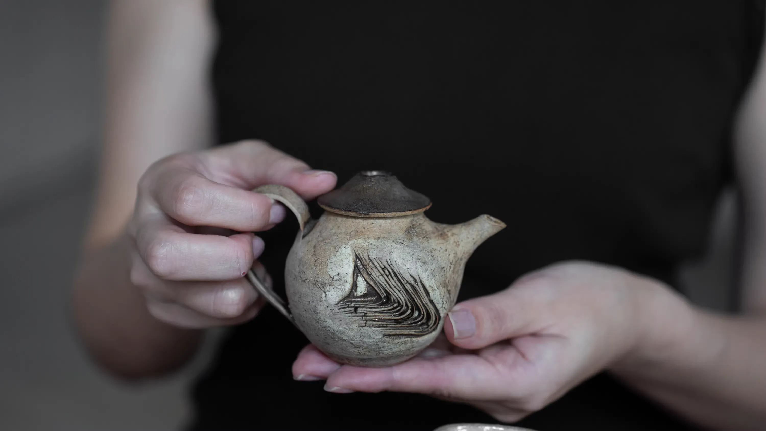 日本陶藝作家泉田之也手作積層茶壺陶– okinishop