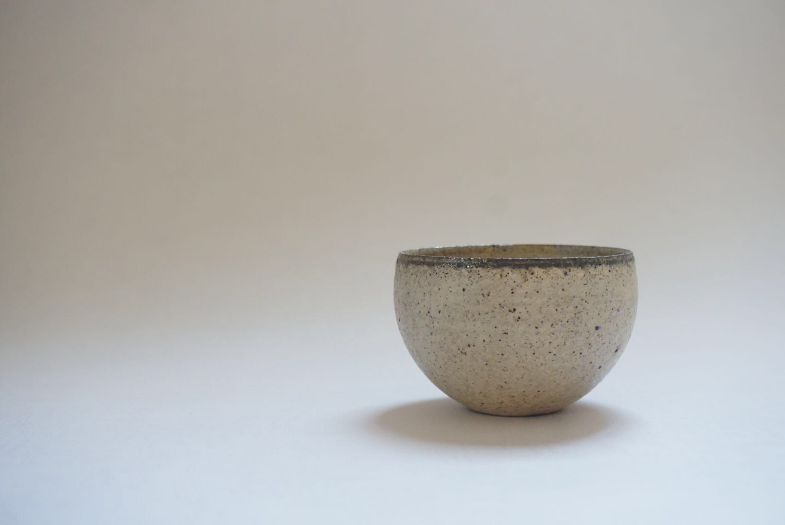 日本陶艺家远藤岳手作陶 陶杯