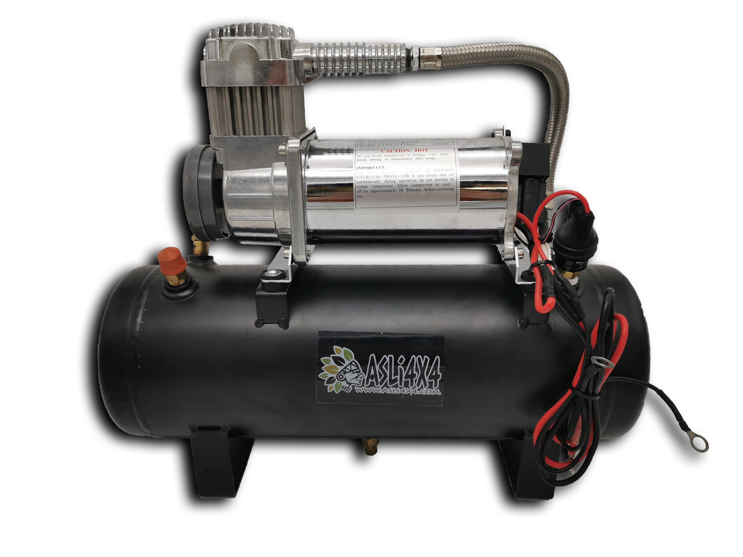 Heavy Duty Air Compressor with Tank AsLi 4x4 / TMax 4x4 Malaysia