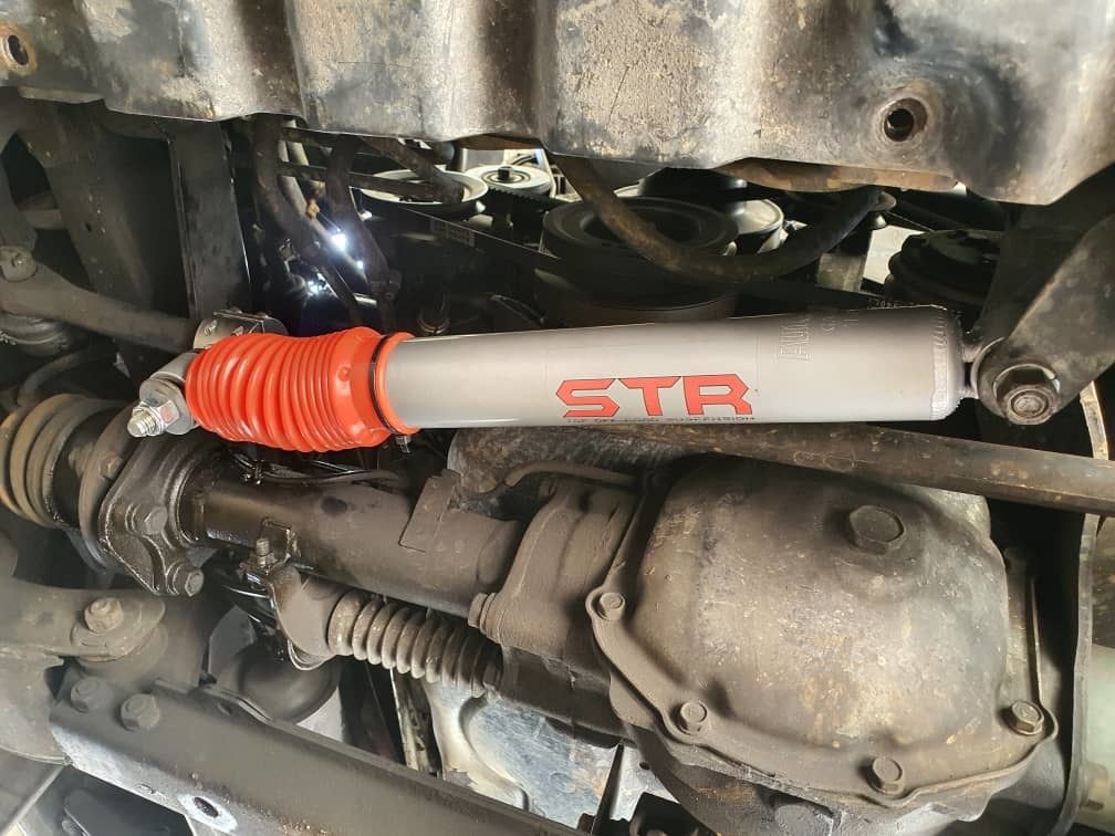 STR ST1527 Steering Damper for Mitsubishi Pajero AsLi 4x4 / TMax 4x4