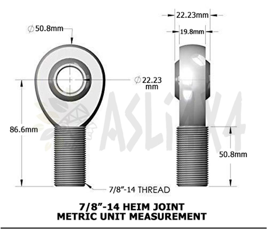 7 8 x14 Heavy Duty Type Heim Joint AsLi 4x4 T Max 4x4 Malaysia 7-8-x14-heavy-duty-type-heim-joint-asli-4x4-t-max-4x4-malaysia