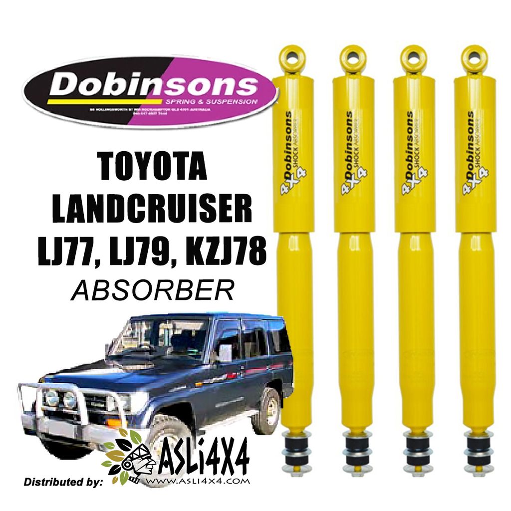 Dobinsons Land Cruiser LJ77, LJ79, KZJ78 Absorber – AsLi 4x4 / T 