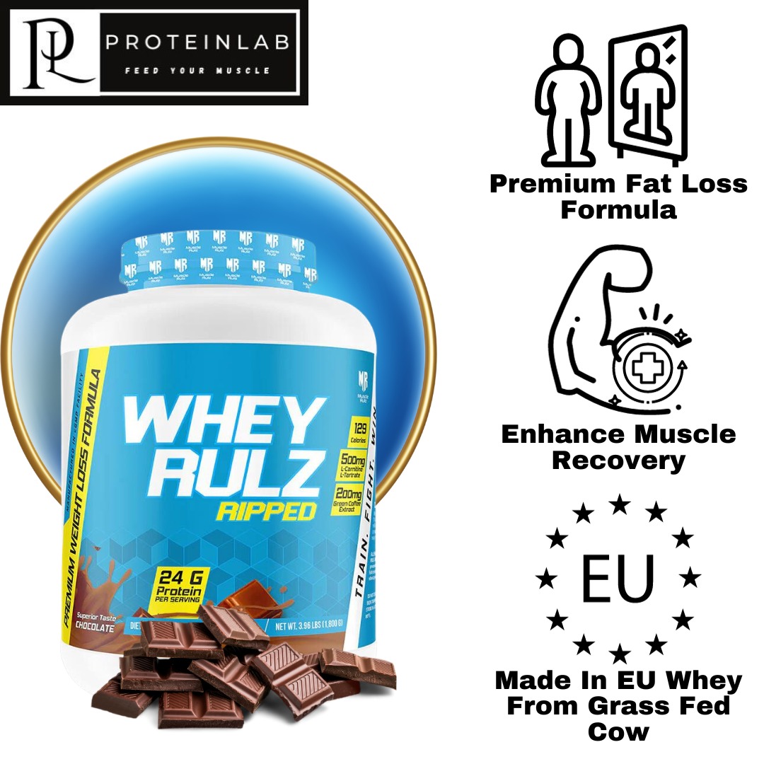 Musclerulz Whey Rulz Ripped Chocolate Flavor (5lbs)
