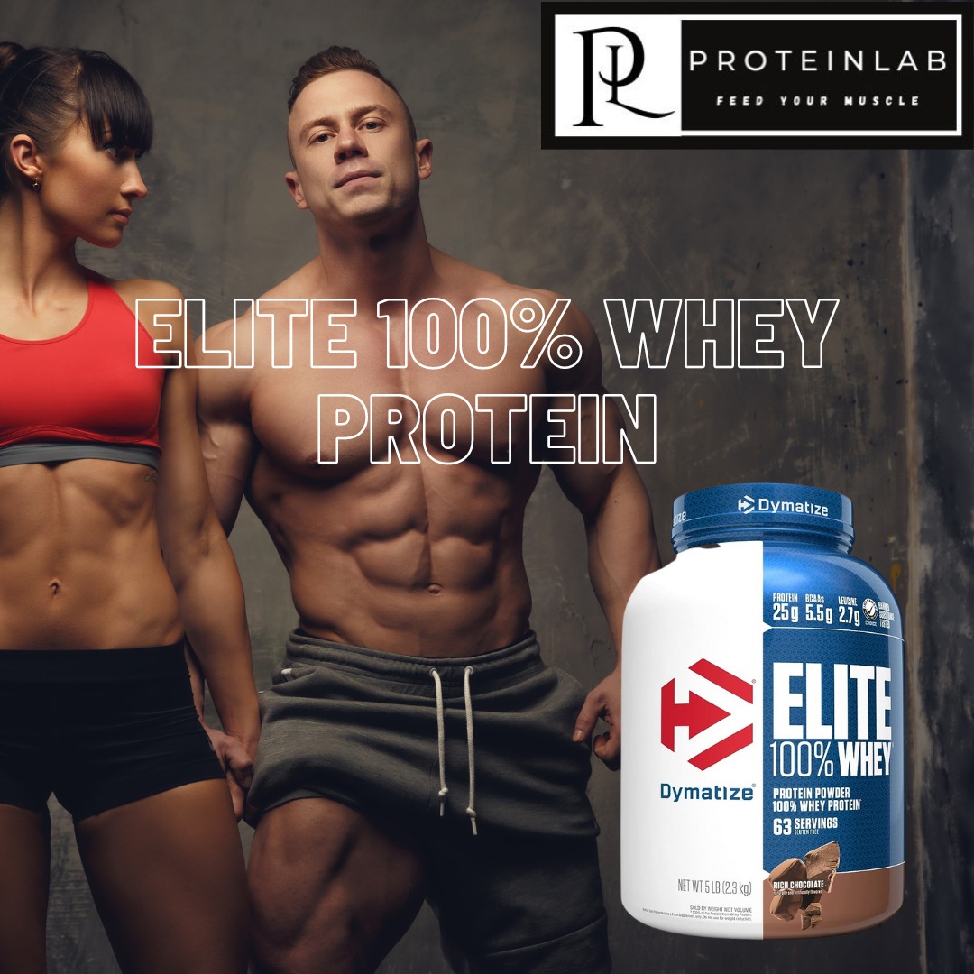 Dymatize Elite 100% Whey is the best whey to help you with your recovery and also provide you with sufficient protein needed. Come get yours now available at Proteinlab Malaysia Poster