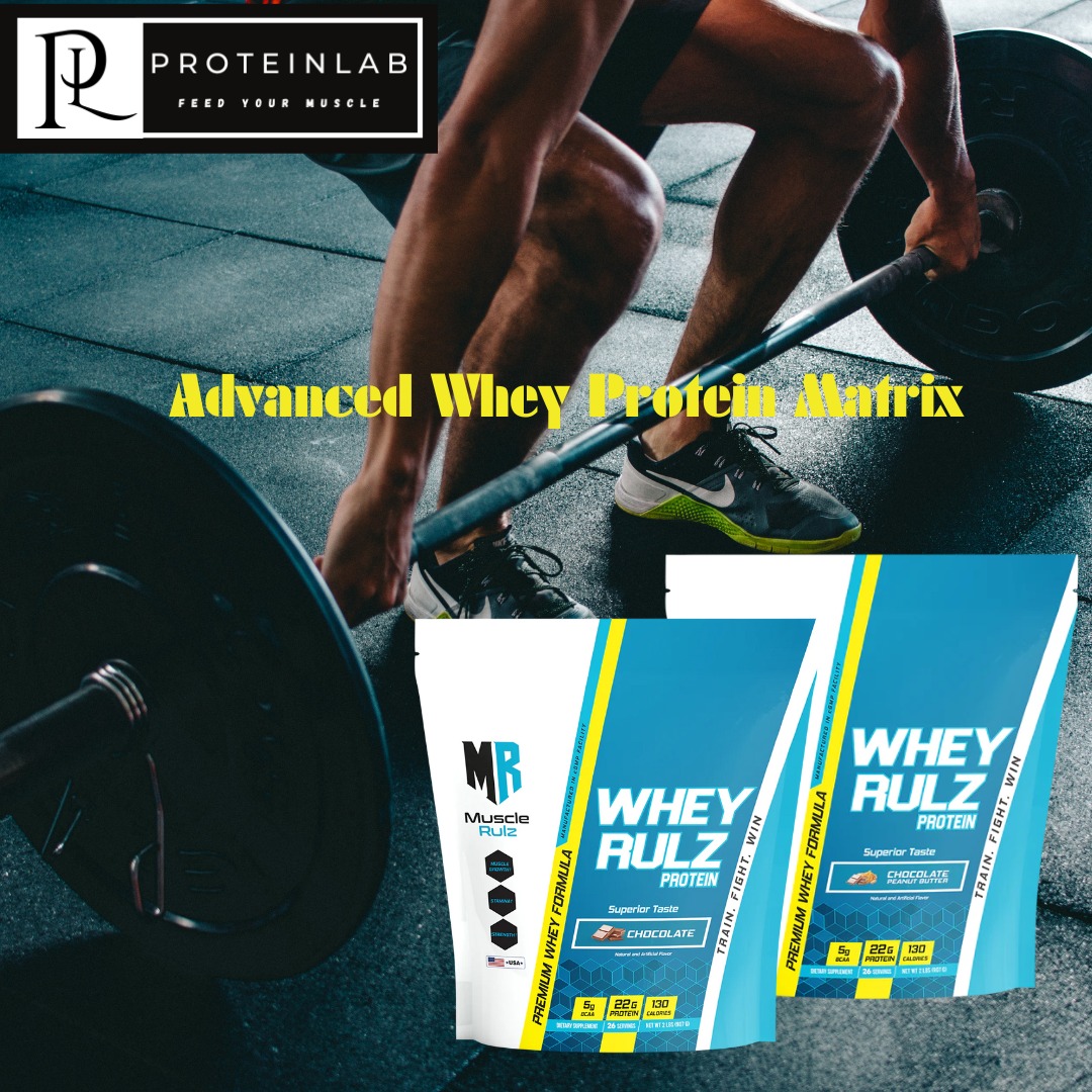 Musclerulz Whey Rulz Chocolate (2lbs) is the best whey available in Malaysia now available in Proteinlab Malaysia. Poster