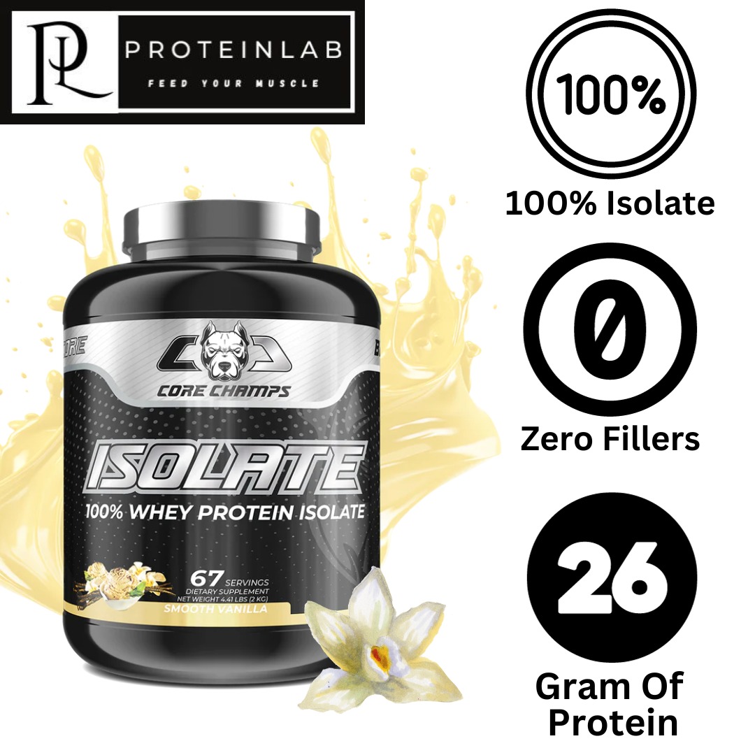 CORE CHAMPS ISOLATE 100% Isolate Whey Protein (4 (3)