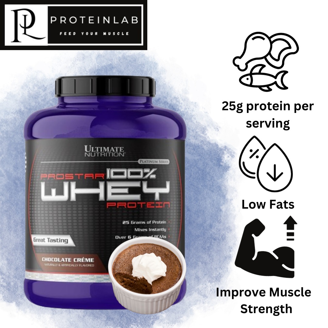 ULTIMATE NUTRITION Prostar 100% Whey Protein 5.28 Lbs