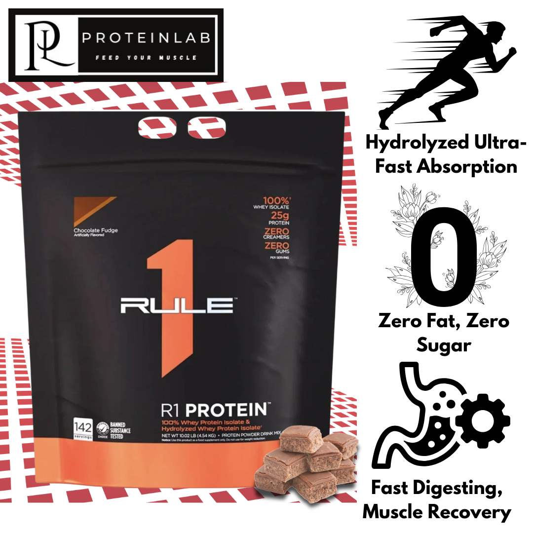 Rule 1 Hydrolyzed Whey Protein Isolate (10lbs)