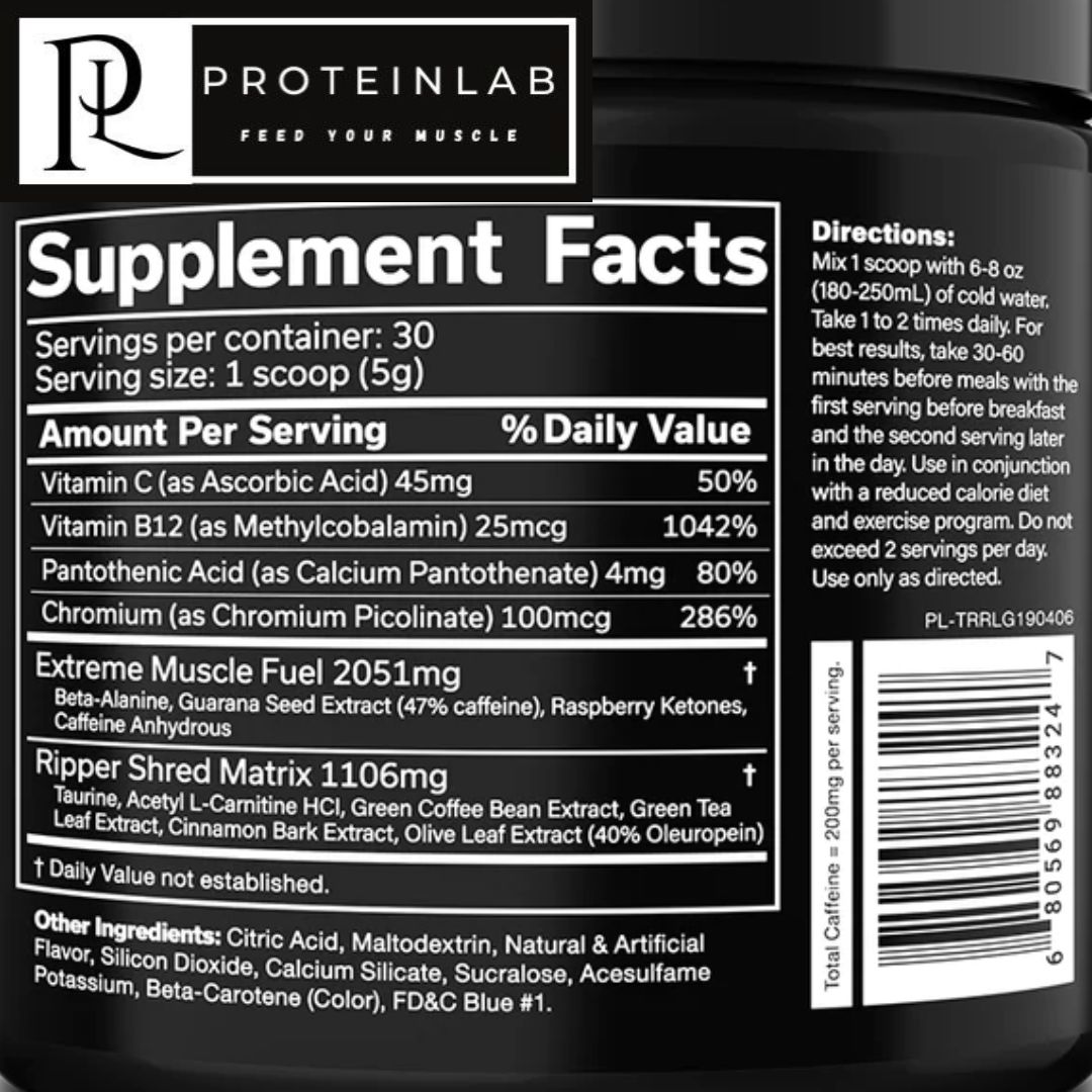 JNX THE RIPPER SUPPLEMENT FACTS 30SV