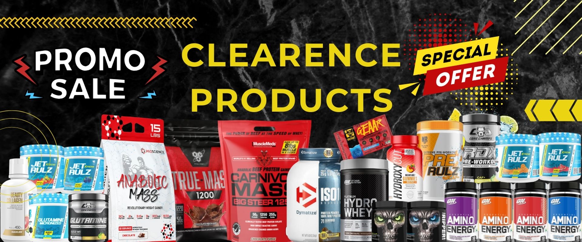 Clearence Products