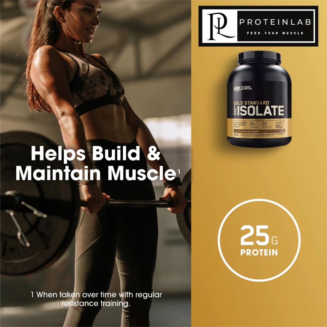 OPTIMUM NUTRITION 100% GOLD STANDARD ISOLATE 5LBS DEISGN 1