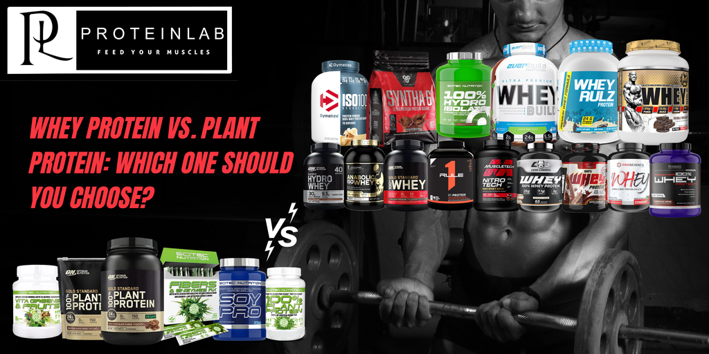 Whey Protein vs. Plant Protein: Which One Should You Choose? 