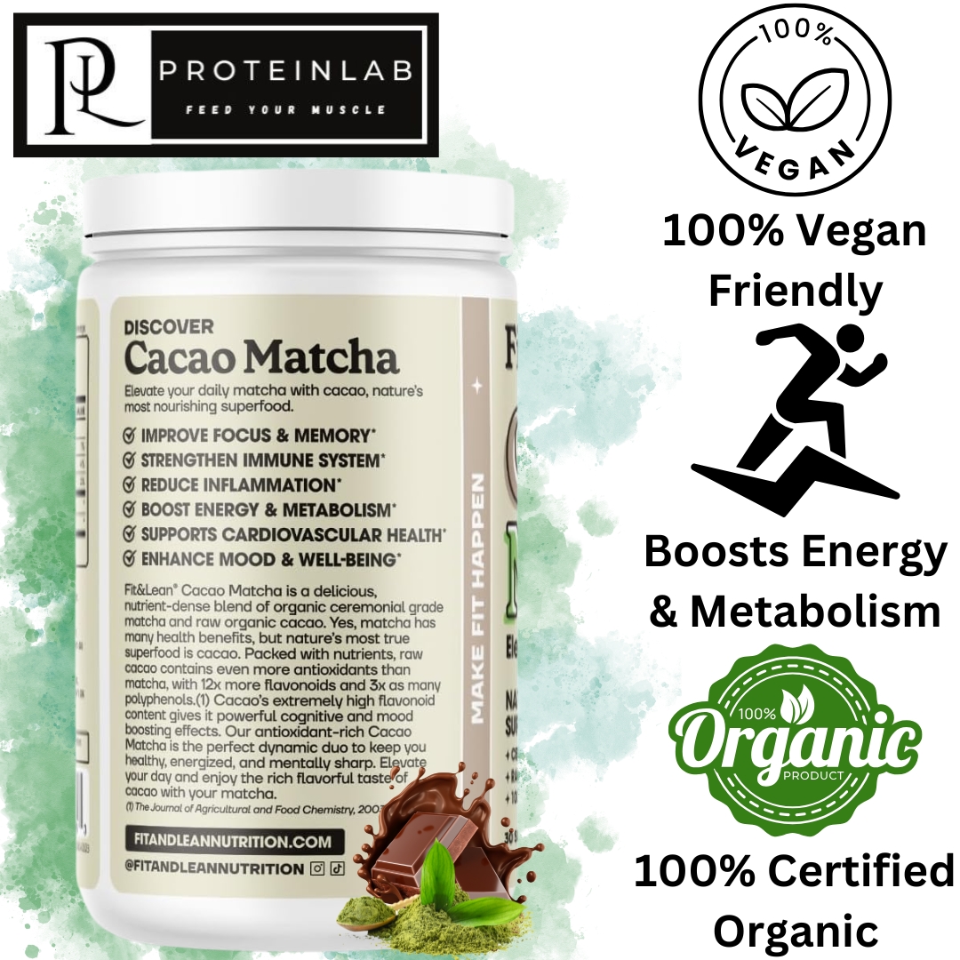 FIT & LEAN CACAO MATCHA (105G) (30 SERVING) DESIGN 1
