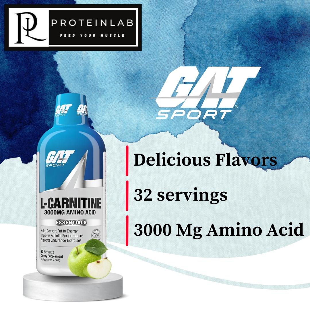 GAT SPORT L-CARNITINE 3000MG AMINO ACID (32 SERVINGS) DESIGN 1