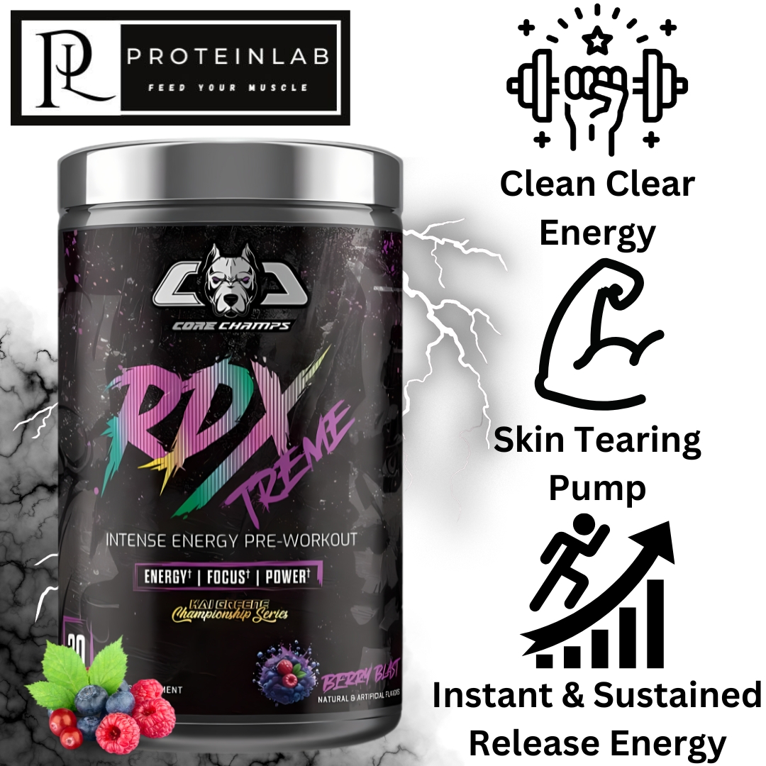 CORE CHAMPS RDX XTREME PRE-WORKOUT 30SV MAIN PHOTO