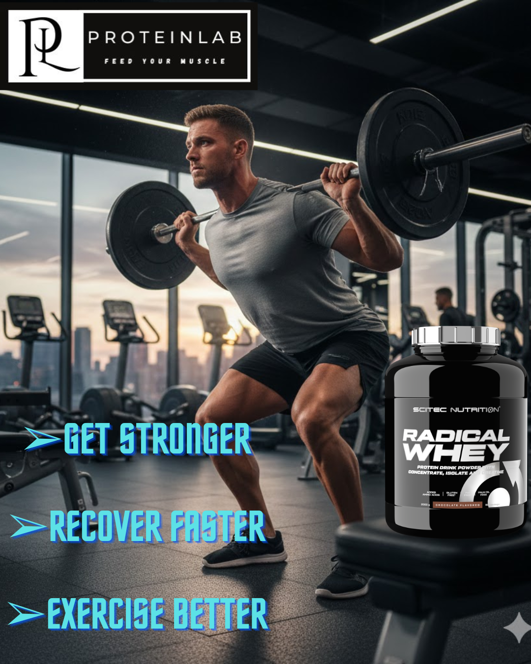 Why Scitec Nutrition Radical Whey (2KG)